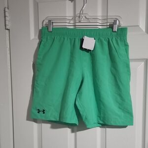 Under Armour Mint Green Performance Shorts